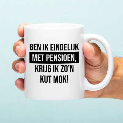 Afbeelding van Mok Ben Ik Eindelijk Met Pensioen
