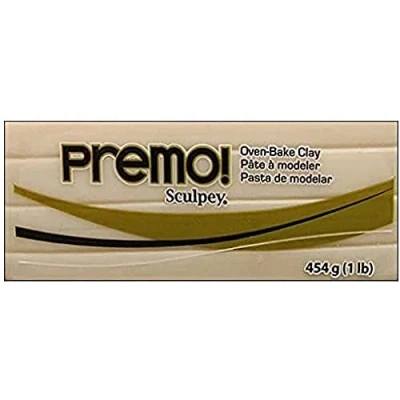 Afbeelding van Sculpey Premo white translucent klei 454 gr