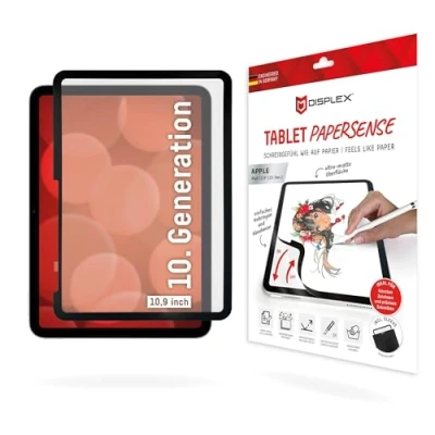 Afbeelding van Displex Screenprotector Geschikt voor iPad 10.9 (2022) Papersense