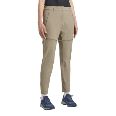 Afbeelding van Jack Wolfskin Hikeout Outdoorbroeken, Dames, Maat: 46, Stone