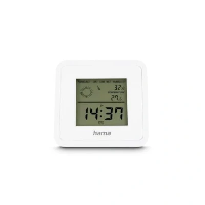 Afbeelding van Hama Borneo, Thermometer + hygrometer, Wit