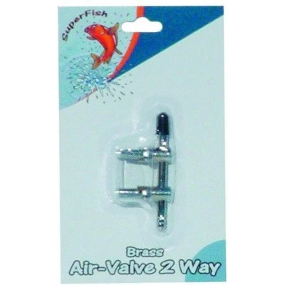 Afbeelding van Superfish RVS Air tap Valve Luchtkraan 2 weg
