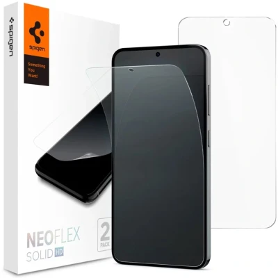 Afbeelding van Spigen screenprotector Geschikt voor Samsung Galaxy S24 Neo Flex 2 Pack
