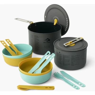 Afbeelding van Sea to Summit Frontier UL Two Pot Cook Set [4P] [14 Piece] Kooksets