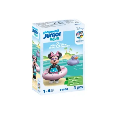 Afbeelding van PLAYMOBIL Junior &amp; Disney: Minnie&#039;s strandvakantie 71706