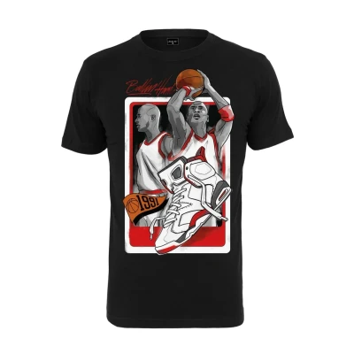 Afbeelding van Mister Tee Ballin HARD 1991 Tshirt print, Heren, Maat: Medium, Black