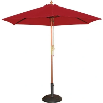 Afbeelding van Bolero ronde parasol rood 2,5 meter