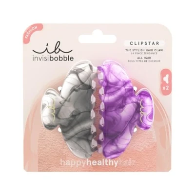 Image de invisibobble Clipstar My Rainboo Accessoire de cheveux stylé et respectueux des 2 pièces