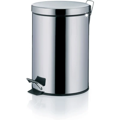 Afbeelding van Dusty Pedaal Afvalemmer 3 l Zilver Kela