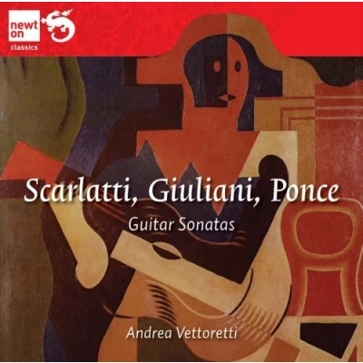 Afbeelding van Andrea Vettoretti Scarlatti, Giuliani, Ponce; Guitar (CD)