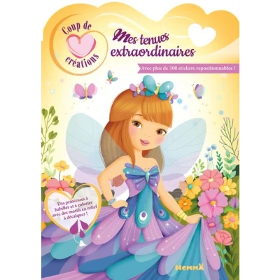 Image de Coup de coeur créations Mes tenues extraordinaires Avec plus 500 stickers repositionnables !