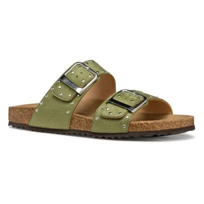 Afbeelding van Geox Brionia R, Sandalen, Dames, Maat: 37, groen