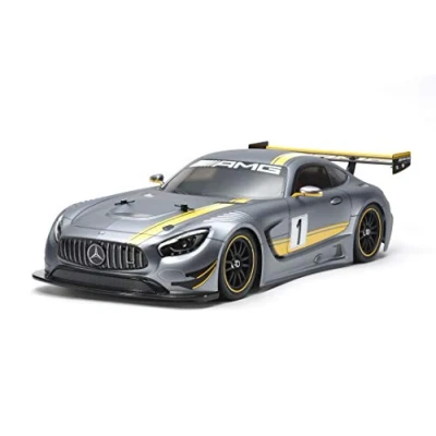 Afbeelding van Tamiya 1:10 RC auto Elektro Straatmodel Mercedes AMG GT3 Brushed 4WD Bouwpakket TT 02