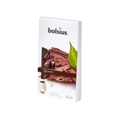 Afbeelding van Waxmelts pack 6 True Scents Oud Wood Bolsius