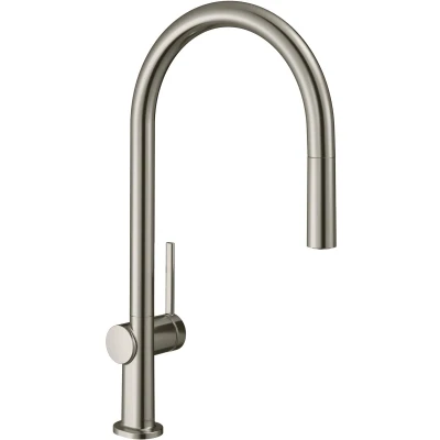 Afbeelding van Hansgrohe Talis M54 1 greeps keukenmengkraan 210 met uittrekbare