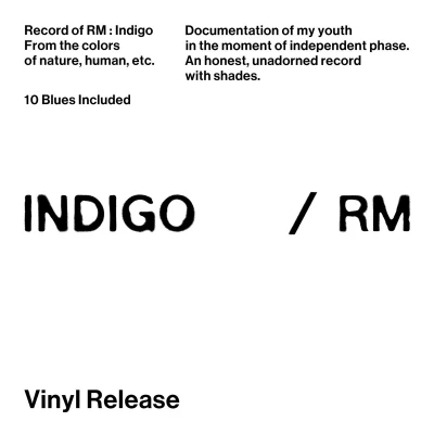 Afbeelding van Rm (Bts) Indigo (LP)