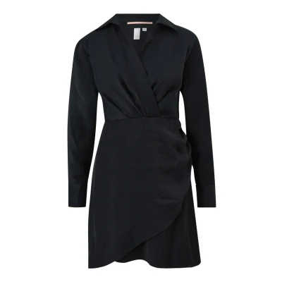 Afbeelding van QS Jurk, Dames, Maat: 42, Schwarz