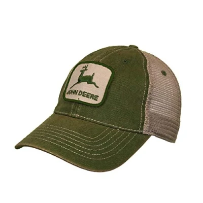 Afbeelding van John Deere Heeft groen, groen ivoor, Eén maat, ivoor.