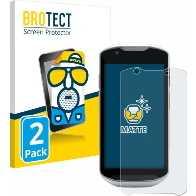 Afbeelding van BROTECT Screenprotector voor Zebra TC57/ 57x/ 56/ 52 Folie Beschermfolie matte (2 Stuks)