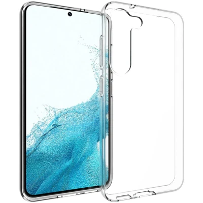 Afbeelding van Accezz Hoesje Geschikt voor Samsung Galaxy S23 Siliconen Clear Backcover Transparant