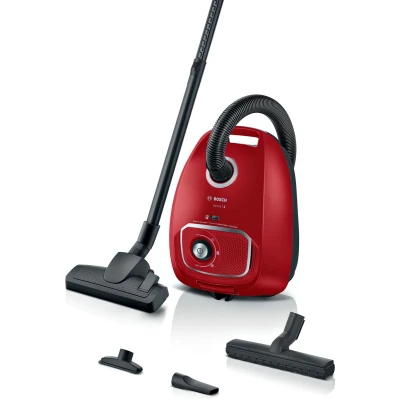 Afbeelding van BOSCH Hausgeräte stofzuiger BGB 41RD3H, Stofzuiger, Rood, Zwart