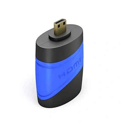 Afbeelding van KabelDirekt Micro HDMI adapter compatibel met (HDMI 1.4/2.0/2.0a, vrouwelijk &gt; stekker, hoge snelheid Ethernet) TOP Series