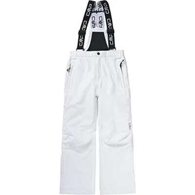 Afbeelding van CMP KID Salopette Unisex Skibroek voor kinderen, Maat: 128, Bianco