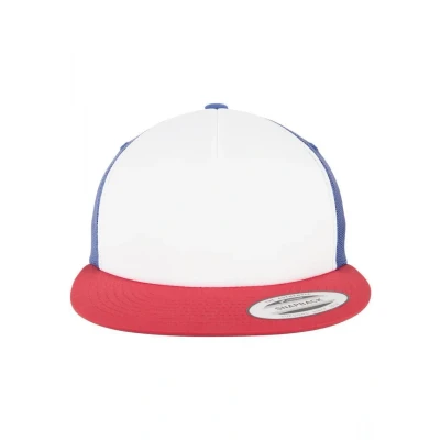 Afbeelding van Flexfit FOAM Trucker Pet, Maat: One Size, Red/wht/royal