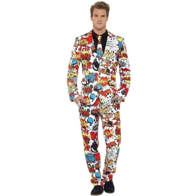 Afbeelding van Dressing Up &amp; Costumes Suits Comic Strip Suit