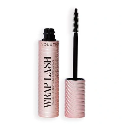 Image de Revolution, Mascara Tubing Wrap Lash, Anti Bavure et Résistant à l&#039;Eau pour Longueur Volume, Végan Non Testé sur les Animaux, Noir, 8,5 ml