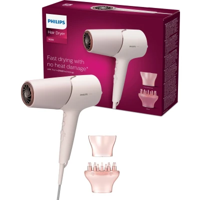 Afbeelding van Philips 5000 BHD530/00 Föhn met diffuser Roze