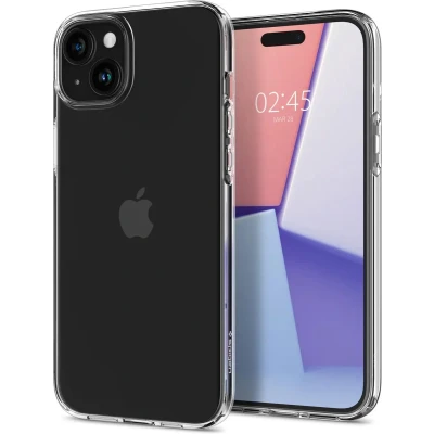 Afbeelding van Spigen Liquid Crystal TPU Back Cover Transparant Apple iPhone 15 Plus