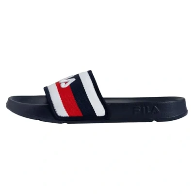 Afbeelding van Fila Morro Bay Stripes, Mannen, Blauw, Slippers, maat: 43