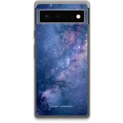 Afbeelding van Case Company® hoesje geschikt voor Google Pixel 6 Nebula Soft Cover Telefoonhoesje Bescherming aan alle Kanten en Schermrand