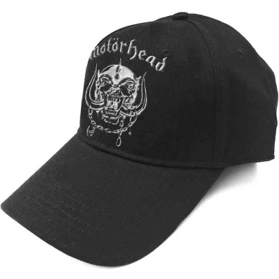 Afbeelding van Motorhead Warpig Sonic Silver Baseball pet Zwart