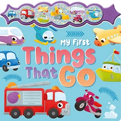 Afbeelding van Sparkly Button Sound Book My First Things That Go