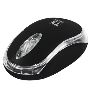 Image de TX MS1 Souris optique 3 boutons filaire USB noir