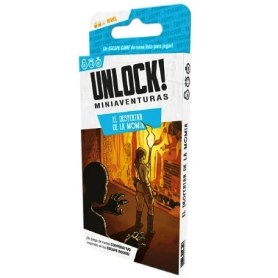 Afbeelding van Unlock! Miniaventures het ontwaken van de mummie kaartspel in Frans
