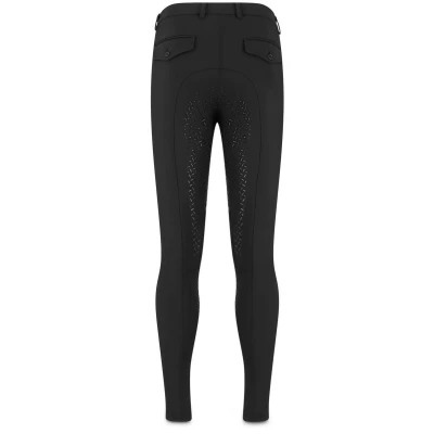 Afbeelding van Kentucky Horsewear Rijbroek Mexico Heren Full Grip 4 Way Stretch Zwart Maat 50 Slim Fit &amp; Ademend