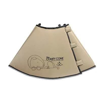 Afbeelding van Comfy Cone Hondenkraag Medium Extra Lang Kaki