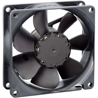 Afbeelding van EBM Papst 8412N Axiaalventilator 12 V/DC 65 m3/h (l x b h) 80 25.4 mm