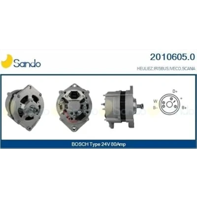 Afbeelding van CASCO CAL10605AS Dynamo / Alternator 24V 80A IVECO: EuroCargo I III