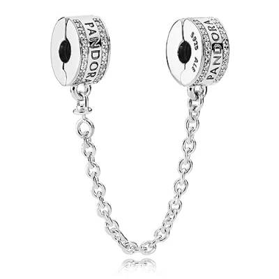 Afbeelding van Pandora Signature Comfort Kettingen, Sterling zilver, Zirkonia