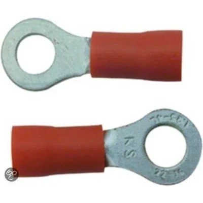 Afbeelding van Skandia kabelschoen oogmodel M5 blauw 10 stuks