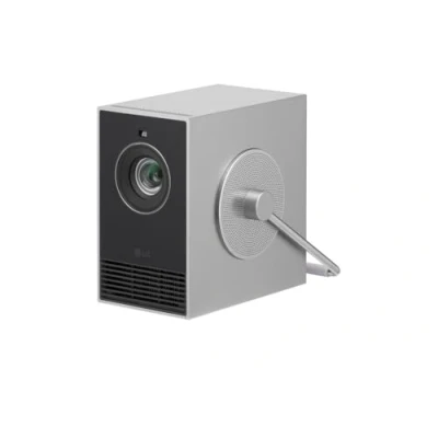 Image de Vidéoprojecteur LG CineBeam Q Laser 4K UHD 500 Lumens ANSI HU710PB GL Argent
