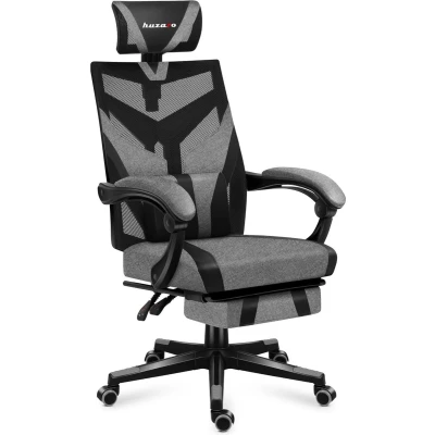 Afbeelding van Huzaro Combat 5.0 PC gamestoel Zitgedeelte van mesh Zwart, Grijs