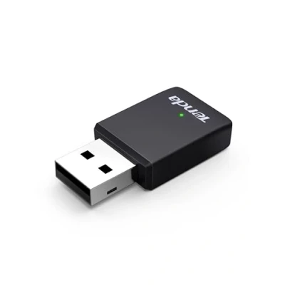 Afbeelding van Tenda AX900 Wi Fi 6 Dongle Dual Band Draadloze USB adapter voor PC/Desktop / Laptop Mini formaat Plug &amp; Play USB2.0 Soft AP Mode Ondersteunt Windows 7/10/11/Linux 3.10+/UOS(U11)