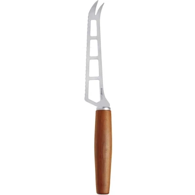 Afbeelding van Triangle Kaasmes Sense 27 cm RVS met Pruimenhouten Heft