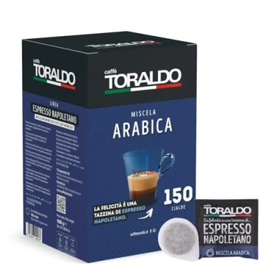 Afbeelding van Caffè Toraldo Napolitaanse Arabica Mix 150 Wafels