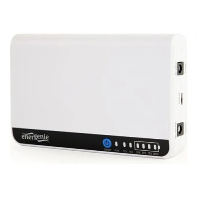 Image de EnerGenie EG UPS PS2000 02 Onduleur DC 12/15V output 12 V 18 Watt 2.2 Ah connecteurs de sortie : 1 blanc